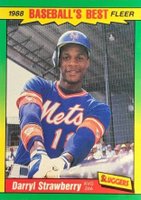 1988 Fleer Baseball's Best #40 Darryl Strawberry Baseball Card