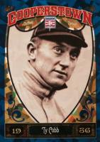 2013 Panini Cooperstown #5 Ty Cobb Blue Crystal Baseball Card