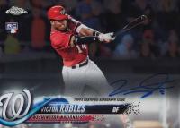 2018 Topps Chrome Rookie Autograph #RA-VR Victor Robles Baseball Card