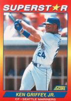 1992 Score Superstar #1 Ken Griffey Jr. Baseball Card