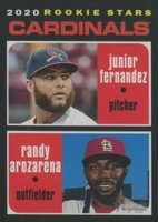 2020 Topps Heritage #216 Junior Fernandez/Randy Arozarena Baseball Card