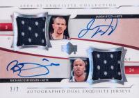 2004 Upper Deck Exquisite Collection Extra Exquisite Jerseys Autographs #A2E-KJ Jason Kidd/Richard Jefferson Basketball Card