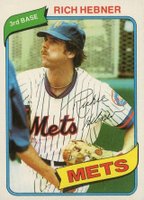 1980 Topps #331 Rich Hebner Baseball Card