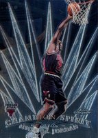 1998 Topps Chrome Champion Spirit #CS1 Michael Jordan Basketball Card