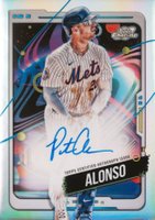 2024 Topps Chrome Cosmic Cosmic Chrome Autographs #PA Pete Alonso Baseball Card
