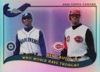 2002 Topps Chrome Traded #T274 Ken Griffey Jr. Refractor Baseball Card