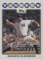 2008 Topps #105 Roger Clemens Baseball Card