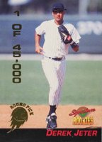 1994 Signature Rookies #35 Derek Jeter No autograph Baseball Card