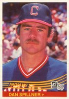 1984 Donruss #582 Dan Spillner Baseball Card