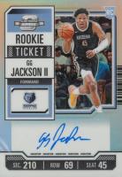 2023 Panini Contenders Optic #121 GG Jackson II Variation-Autograph Basketball Card
