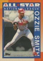 1990 Topps Tiffany #400 Ozzie Smith Baseball Card