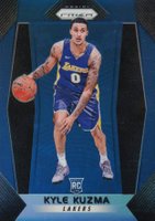 2017 Panini Prizm #283 Kyle Kuzma Blue Prizm Basketball Card