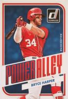 2016 Panini Donruss Power Alley #PA1 Bryce Harper Baseball Card