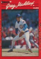 1990 Donruss #158 Greg Maddux Baseball Card