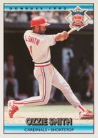 1992 Donruss #423 Ozzie Smith Baseball Card