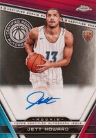 2023 Topps Chrome Certified Rookie Autographs #CRAJH Jett Howard Basketball Card
