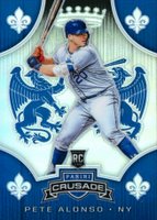 2019 Panini Chronicles Crusade #1 Pete Alonso Holo Baseball Card