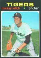 1971 Topps #133 Mickey Lolich Baseball Card