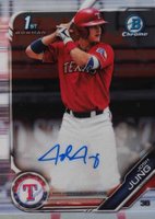 2019 Bowman Draft Chrome Draft Picks Autograph #CDAJJ Josh Jung Baseball Card