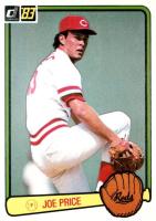 1983 Donruss #481 Joe Price Baseball Card
