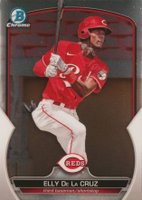 2023 Bowman Chrome Prospects #BCP65 Elly de La Cruz Baseball Card