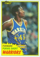 1981 Topps #74 Purvis Short West Basketball Card