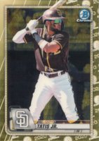 2020 Bowman Chrome #82 Fernando Tatis Jr. Superfractor 1/1 Baseball Card