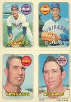 1969 Topps 4 in 1's # Hands/Harrison/McDaniel/Millan Baseball Card