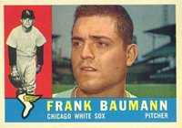 1960 Topps #306 Frank Baumann Baseball Card