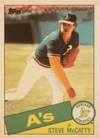 1985 Topps Tiffany #63 Steve McCatty Baseball Card