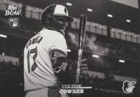 2024 Topps Black and White #93 Colton Cowser Baseball Card
