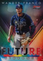 2021 Bowman's Best Future Vibrance #BFV33 Wander Franco Baseball Card