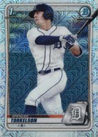 2020 Bowman Draft #BD121 Spencer Torkelson Chrome-Asia Refractor Baseball Card