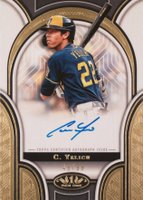 2023 Topps Tier One Prime Performers Autographs #PPACY Christian Yelich Baseball Card
