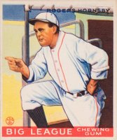 1933 Goudey #188 Rogers Hornsby Baseball Card