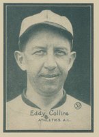 1931 Strip Card Hand Cut #52 Eddy Collins Correct spell Eddie Baseball Card