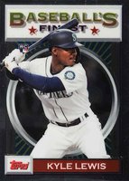 2020 Finest Flashbacks #133 Kyle Lewis Baseball Card