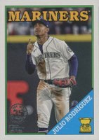 2023 Topps 1988 Topps Baseball #2T8832 Julio Rodriguez Series 2 Baseball Card