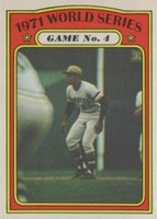 1972 O-Pee-Chee #226 World Series Game 4 Baseball Card