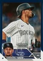 2023 Topps Update #US283 Ezequiel Tovar Royal Blue Baseball Card