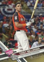 2017 Topps Update #US300 Cody Bellinger Gold Baseball Card