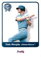 2001 Fleer Greats #98 Dale Murphy Baseball Card