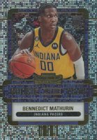 2022 Panini Contenders Rookie of the Year Contenders #11 Bennedict Mathurin Basketball Card