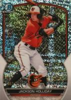 2023 Bowman Chrome Prospects #BCP20 Jackson Holliday Speckle Refractor Baseball Card