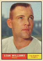 1961 Topps #190 Stan Williams Baseball Card