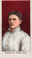 1909 Anonymous # Otto Knabe Baseball Card