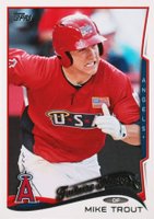 2014 Topps #1 Mike Trout Future Stars Baseball Card