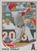 2013 Topps Update #US300 Mike Trout Batting Baseball Card