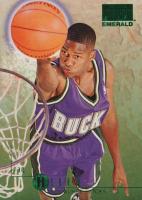 1996 Skybox Premium Emerald Autograph # Ray Allen Redemption Basketball Card