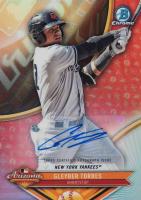 2017 Bowman Chrome 2016 Arizona Fall League Fall Stars #AFLGT Gleyber Torres Autograph Baseball Card